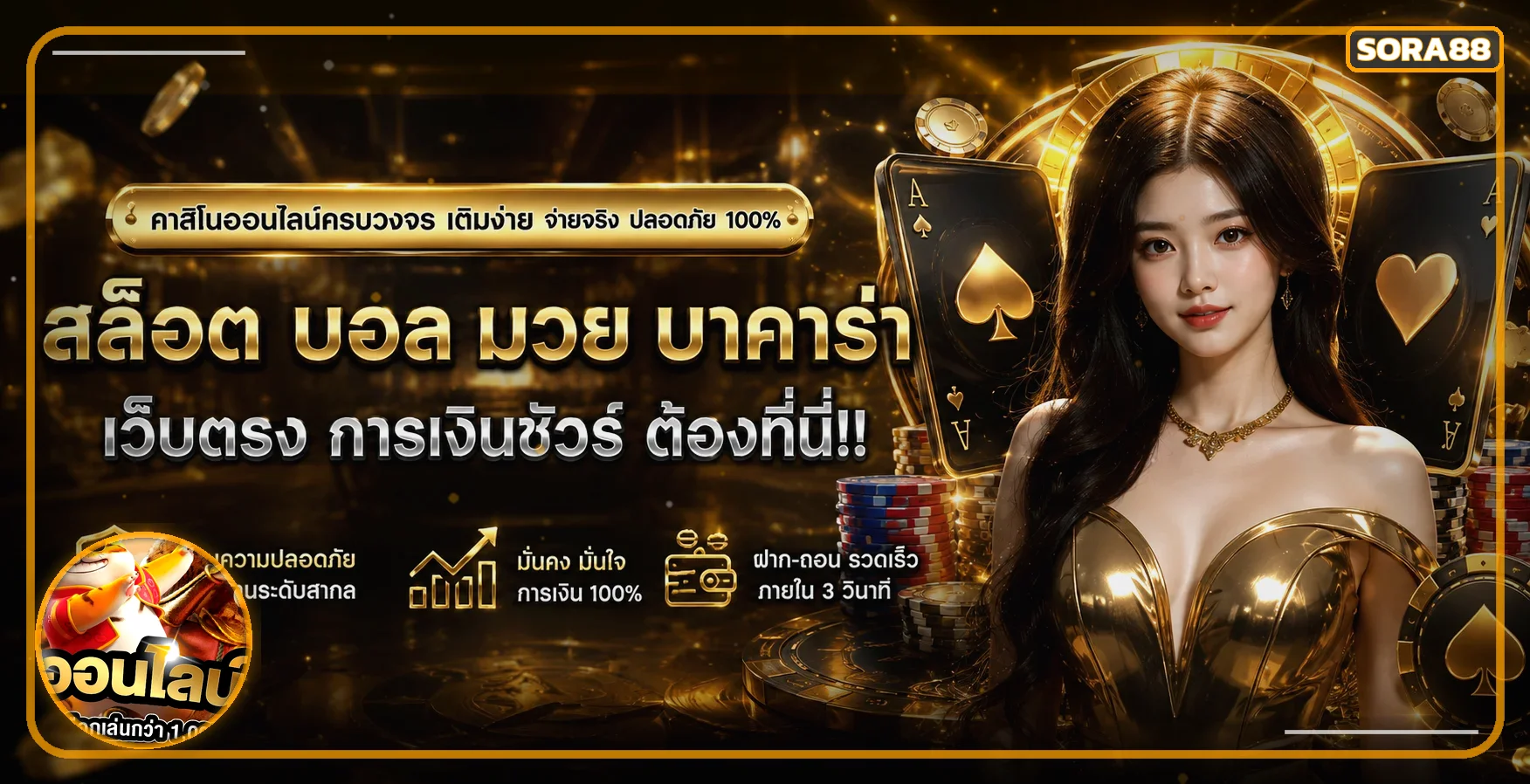แบนเนอร์ SORA88 สำหรับผู้สนใจ sora สล็อต เว็บตรง